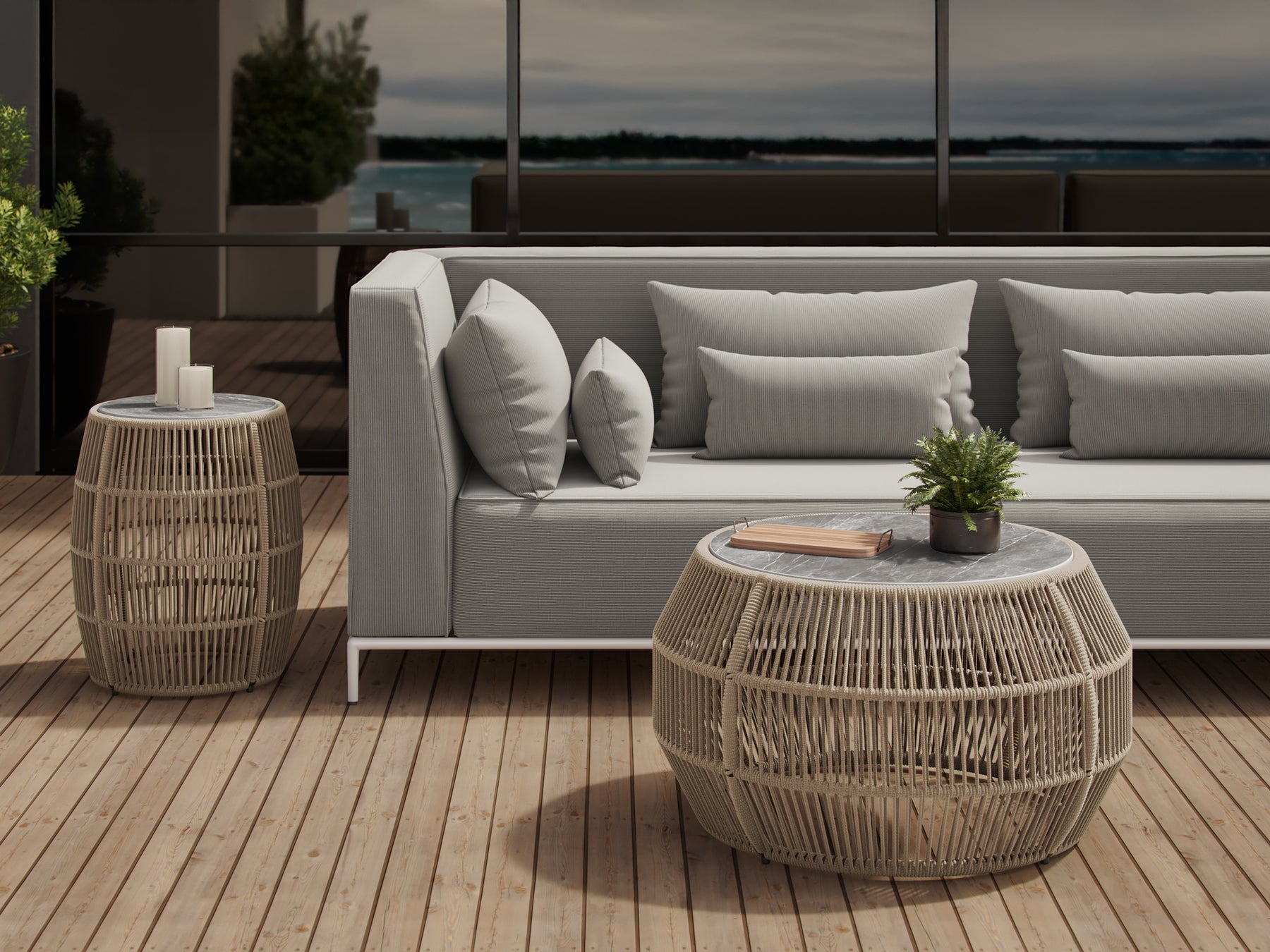 Volta Outdoor Cocktail Table