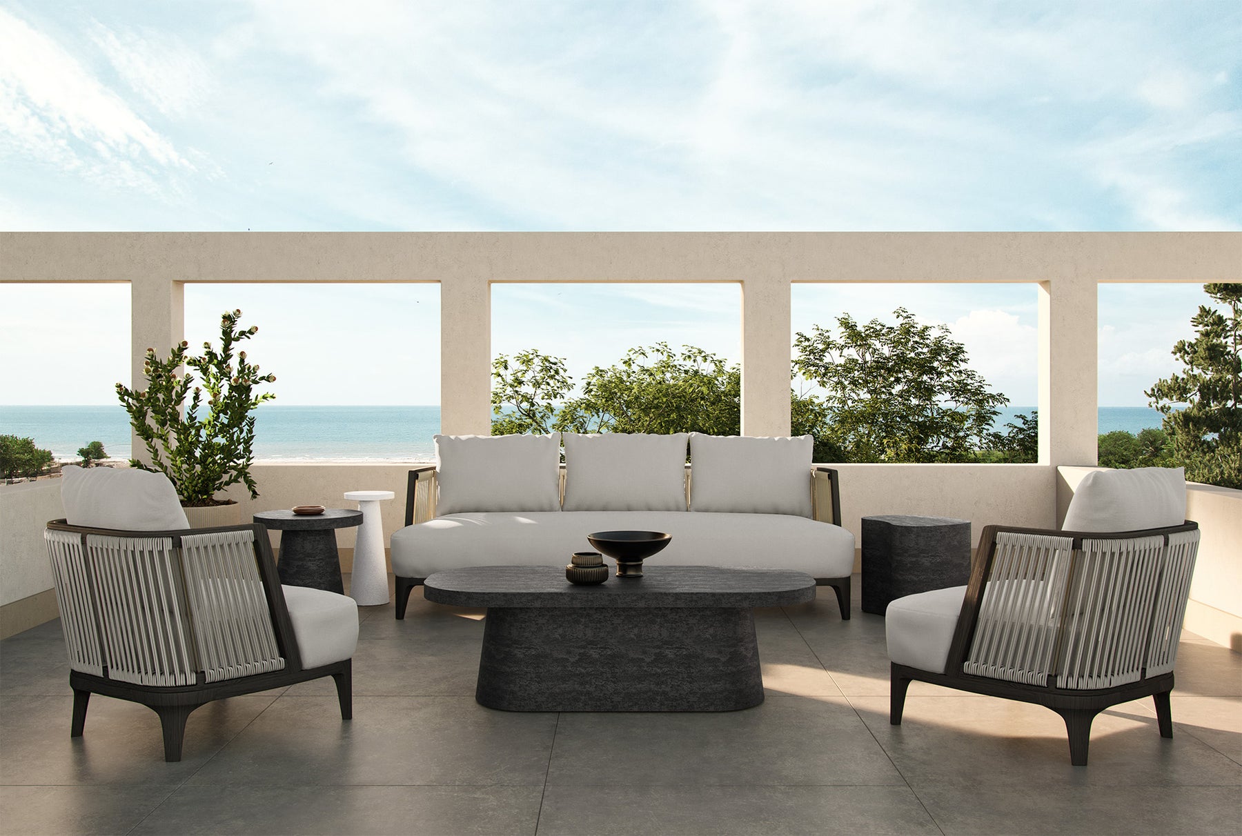 Tenerife Outdoor End Table