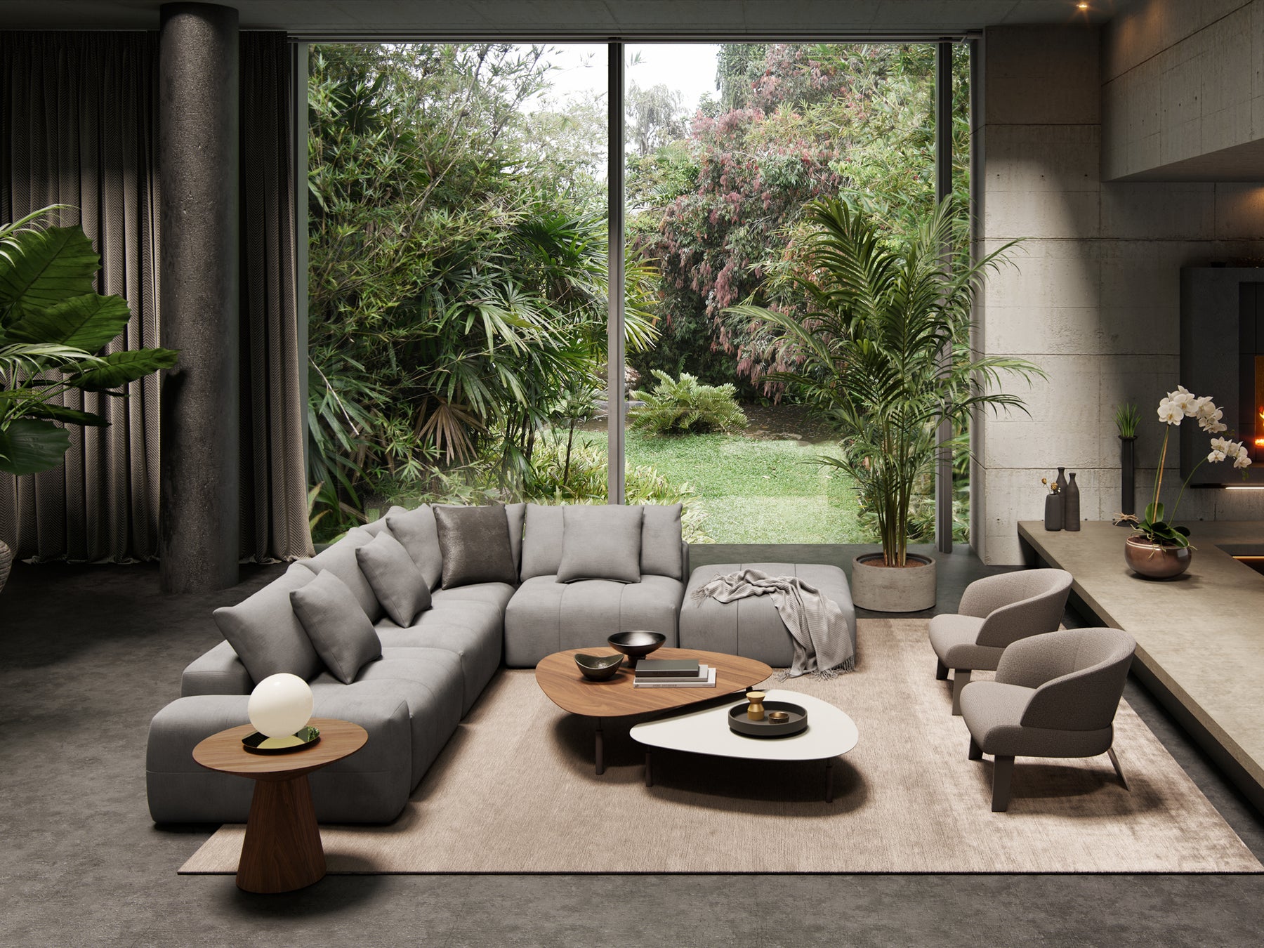Finsbury Coffee Table Low