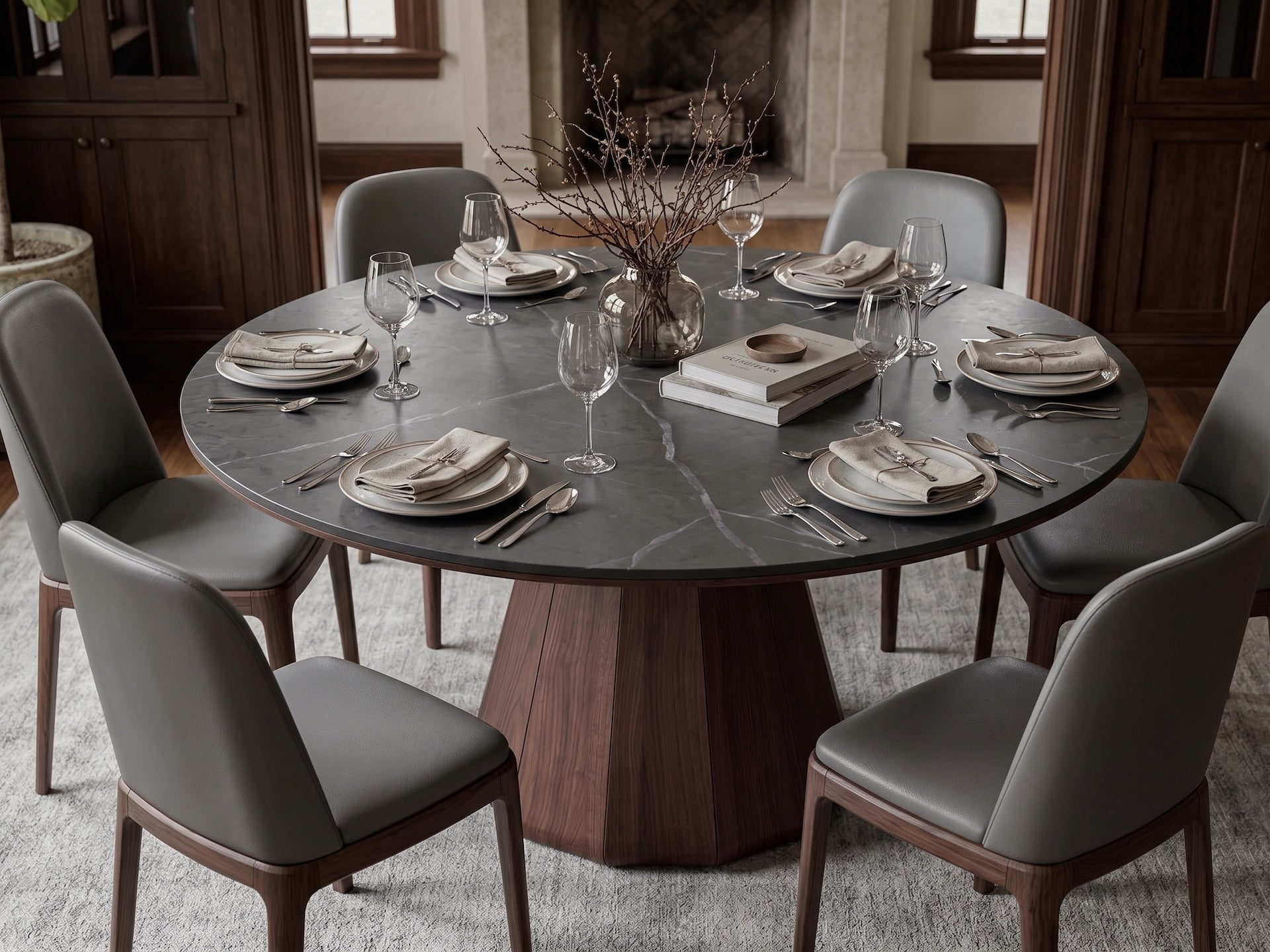 Eric Round Dining Table