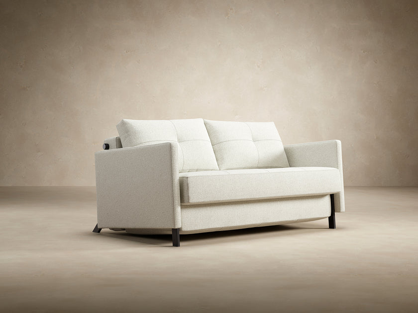 Cubed Arm Sofa Bed