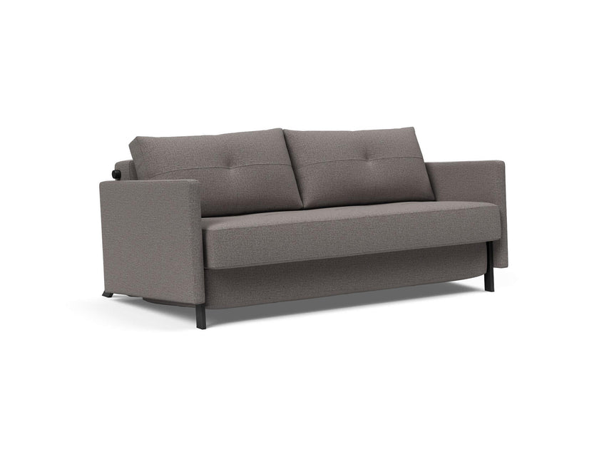 Cubed Arm Sofa Bed