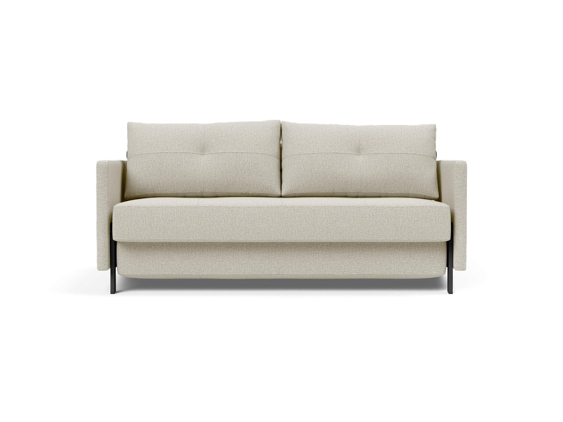 Cubed Arm Sofa Bed