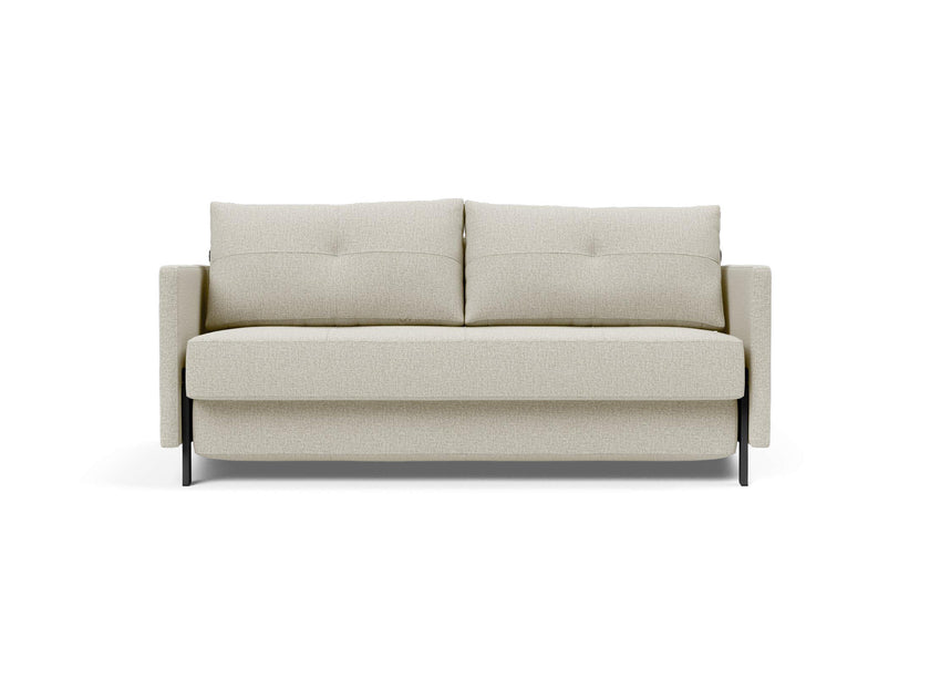 Cubed Arm Sofa Bed