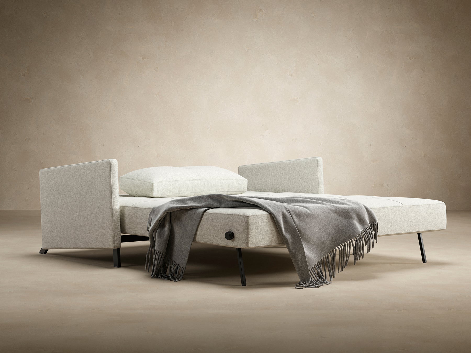Cubed Arm Sofa Bed
