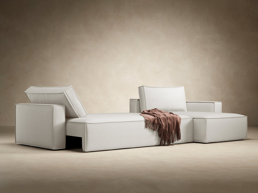 Newilla Standard Arms Sectional Sofa Bed
