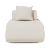 Messina Middle Armless Chair