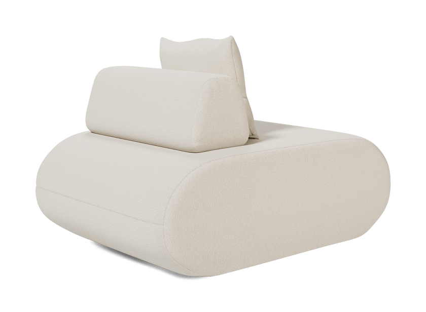 Messina Middle Armless Chair