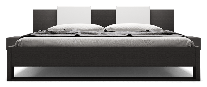 Modloft Worth Ecru Fabric King Platform Bed
