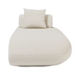 Messina Round Armless Chaise