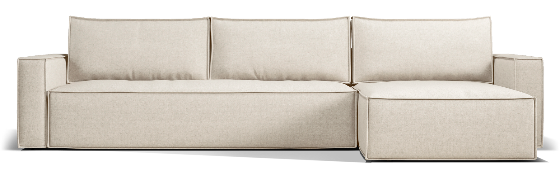 Newilla Standard Arms Sectional Sofa Bed