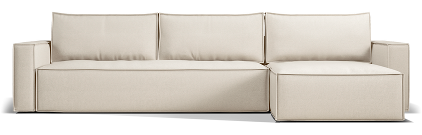 Newilla Standard Arms Sectional Sofa Bed